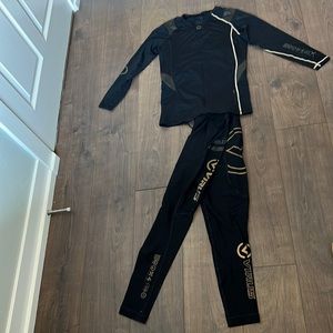 Virus Compression Suit- L Shirt- XL pants- Good condition- L/XL